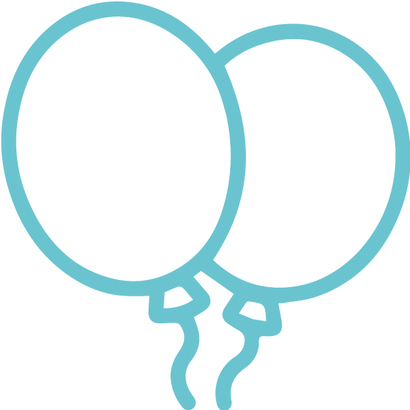 Blue Luna Icons 02 Balloons
