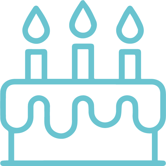 Blue Luna Icons 07 Birthdays