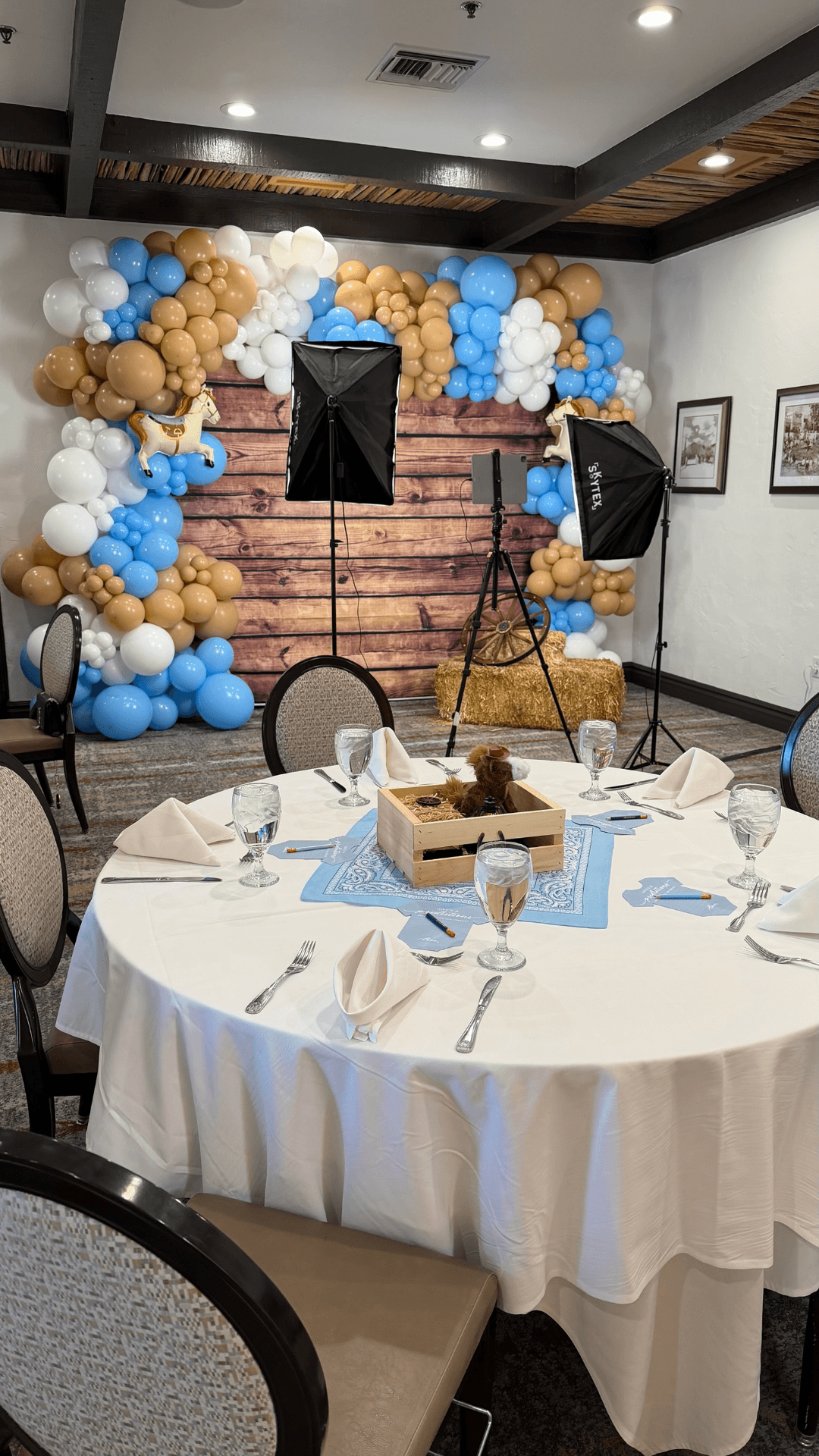 Baby shower balloon décor Tucson AZ